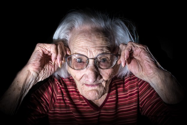 Grandma found her eyes!