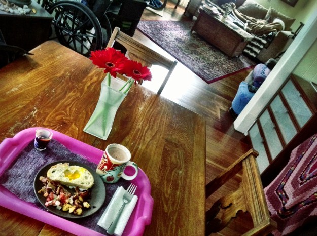 Another meal ignored by Grandma.